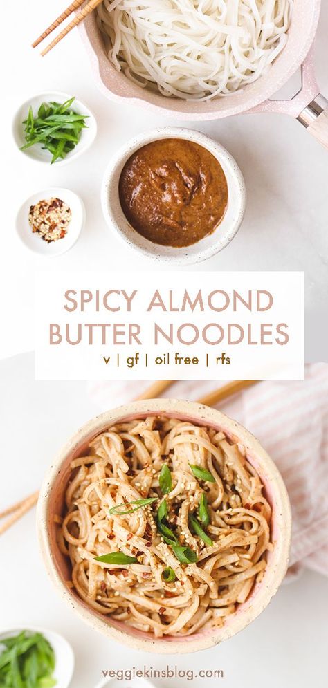 Buttered Noodles Recipe, Noodles Spicy, Butter Noodles, Spicy Almonds, Recipes Spicy, Plant Proteins, Pastas Recipes, Wfpb Recipes, Buttered Noodles