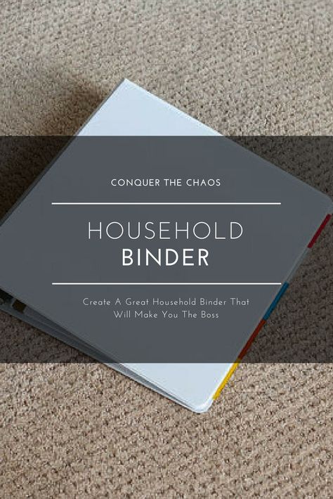 A Household Notebook binder is a great gift to yourself for organizing yourself, home and family. Why not make a organized household notebook right now? Apartment Binder, Home Notebook, Home Organization Binders, Household Notebook, Becoming Minimalist, Household Binder, Home Binder, Notebook Organization, Binder Organization