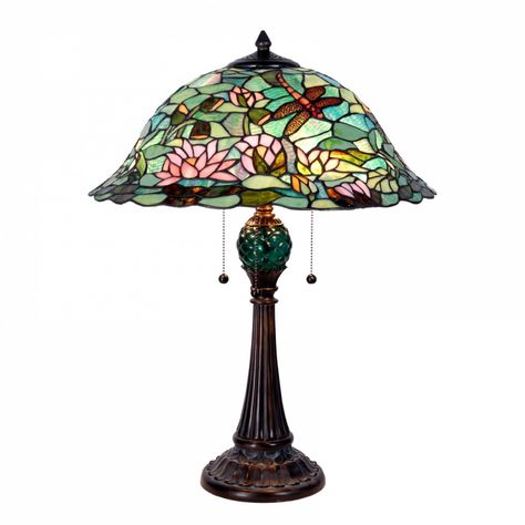 Tiffany Lamps | Tiffany Style Stained Glass Lamps | Tiffany Lighting Direct Tiffany Ceiling Lights, Tiffany Lighting, Tiffany Style Lamp, Tiffany Lamp, Tiffany Table Lamps, Stained Glass Lamps, Tiffany Lamps, Direct Lighting, Traditional Lighting