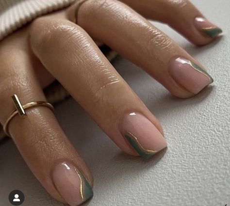 Cute French Manicure Nails, Short Khaki Nails, Nude Nail Designs, Casual Nails, Round Nails, Bride Nails, Fake Nail, Stick On Nails, Manicure Y Pedicure