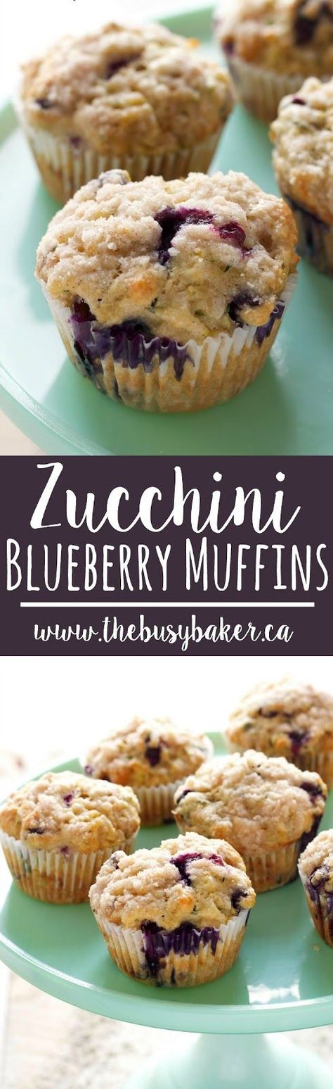 These Zucchini Blueberry Muffins are the perfect healthier muffin for your Easter brunch! Recipe from thebusybaker.ca Zucchini Blueberry Muffins, Vegan Healthy Snacks, Muffins Zucchini, Blueberry Zucchini Muffins, Blueberries Muffins, Blueberry Zucchini, Muffins Blueberry, Brunch Easter, Healthy Muffin