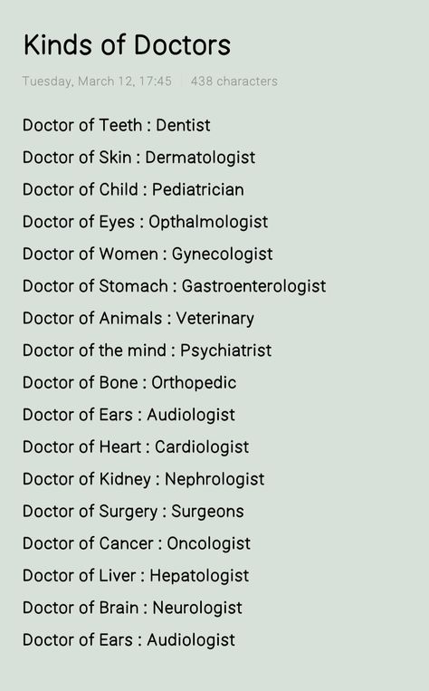 All Medicine Name List, How Many Types Of Doctors, Type Of Doctors List, Medicine Name And Uses List, Types Of Doctors Medical, Types Of Doctors List, Medicine Clothes, Types Of Doctors, Medical Vocabulary