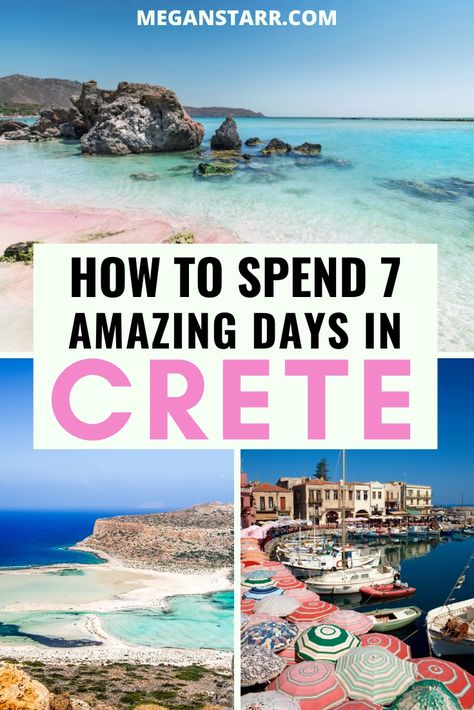 Crete Itinerary, Knossos Palace, Crete Travel, Crete Chania, Greek Vacation, Summer Travel Destinations, Greece Beach, Crete Island, Greece Travel Guide