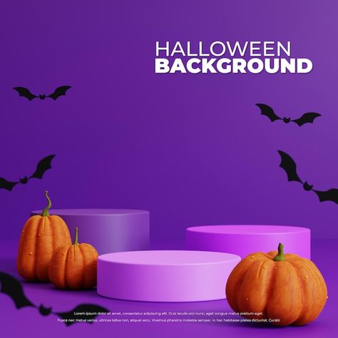 Halloween background with podium for pro... | Premium Psd #Freepik #psd #cylinder #stage-podium #product-stage #product-stand Olaf Halloween, App Design Layout, Creative School Project Ideas, Halloween Post, Halloween Background, Halloween Graphics, About Halloween, Food Poster Design, Banner Advertising