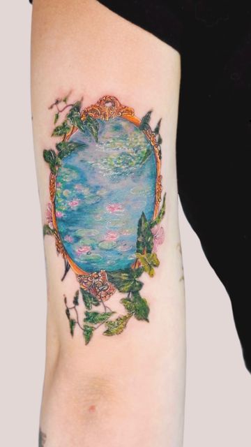 Juliany Braga on Instagram: "Monet inspired tattoo ✨🪷  https://julianybraga.me" Monet Inspired Tattoo, Monet Tattoo, Monet Inspired, Tattoos And Piercings, Piercings, Tattoos, Pins, On Instagram, Instagram