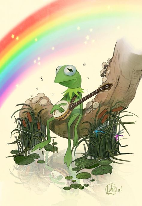 Cory Loftis on Twitter: "I should have painted that water... @Sketch_Dailies http://t.co/NrlROJOZ8f" Cory Loftis, Frog Illustration, The Muppet Show, Frog Art, Kermit The Frog, A Frog, Character Design References, Design Graphique, Character Illustration