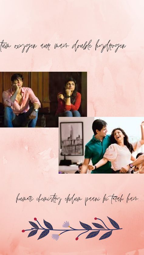 Hasse Toh Phasee, Hasee Toh Phasee Quotes, Hasee Toh Phasee Aesthetic, Hasee Toh Phasee, Brush Lettering Quotes, Bollywood Aesthetic, Comfort Movies, Bollywood Memes, Birthday Video