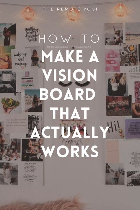 I'm sharing how you can create a vision board, one that ACTUALLY WORKS! Best Vision Boards, How To Do A Vision Board Ideas, Ideas Board Inspiration, Vision Board For Manifesting, Effective Vision Board, Visual Boards Ideas, Why Vision Boards Work, Business Board Ideas, Vision Board For Beginners