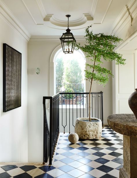 1920s Architecture, Greenwich Village Apartment, Nate And Jeremiah, Manhattan Penthouse, Checkered Floor, Jeremiah Brent, New York Homes, Nate Berkus, Parisian Apartment