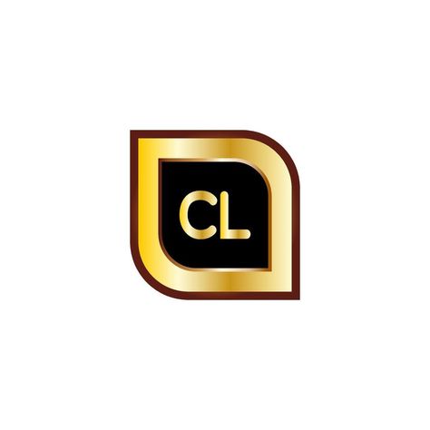 CL letter circle logo design with gold color Cl Logo Design Letter, Cl Logo, Logo Design Letter, Circle Logo Design, Circle Logo, Circle Logos, Letter Logo Design, Vector Art, Gold Color