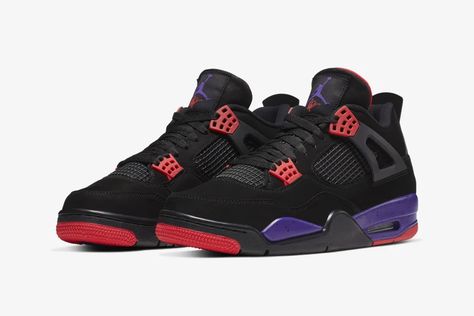 Nike Air Jordan 4 Raptors Drake-Edition Nike Travis Scott, Jordan 4 Red, Red Thunder, Basketball Shoes For Men, Limited Edition Sneakers, Burton Snowboards, Jordan 4 Retro, Air Jordan 4, Skateboard Art