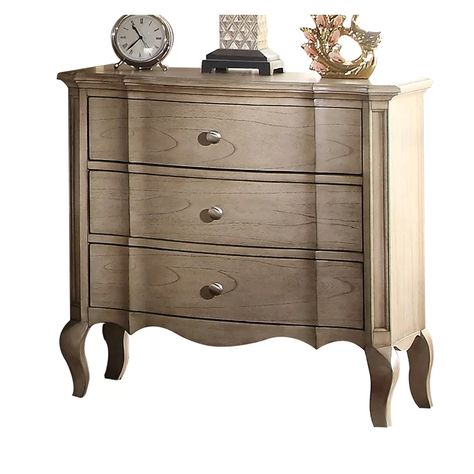 Lark Manor Feinstein 30'' Tall 3 - Drawer Bachelor's Chest in Antique Taupe & Reviews | Wayfair