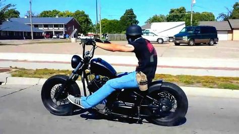 Let's go Vstar 1100 Bobber, Nice Motorcycles, Vstar 1100, Honda Shadow Bobber, Shadow Bobber, Motos Bobber, Honda Bobber, Softail Bobber, Rat Bikes