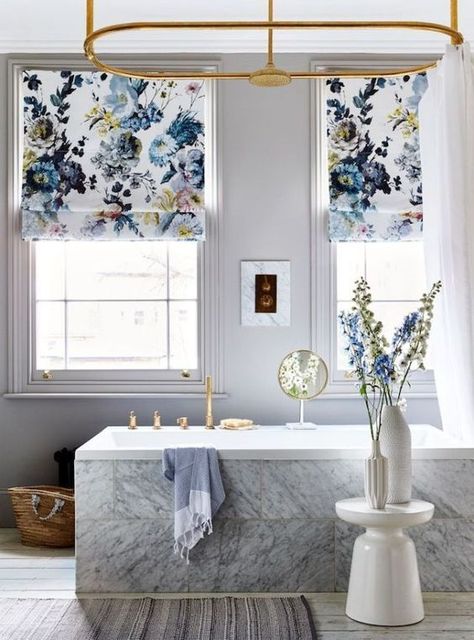 5 Tricks to Spruce up Your  Bathroom on a Budget Bathroom Window Treatments, Bathroom Blinds, Bedroom Blinds, House Blinds, Outdoor Blinds, Bamboo Blinds, Kitchen Blinds, Bathroom Windows, Bad Design