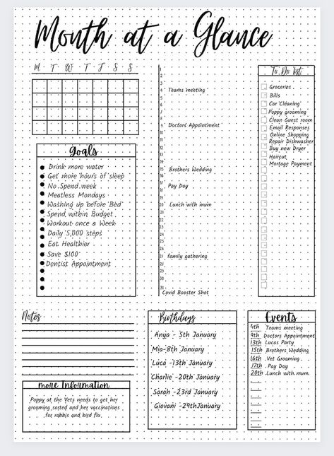 Dot Paper Planner Ideas, Book Journal Calendar, May Calendar 2024 Bullet Journal, Monthly White Board Ideas, Monthly Calendar Bujo, Month Overview Bullet Journal, Monthly Planning Ideas, Monthly Dashboard Bullet Journal, Monthly Planner Ideas Layout