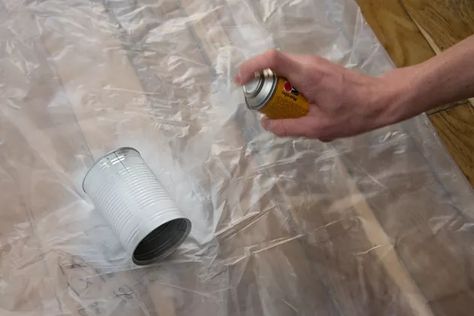 How to Paint Tin Cans | eHow Paint Tin Cans, Painting Tins Cans, Organizing Containers, How To Punch, Painted Tin Cans, How To Remove Glue, Tin Can Art, Basic Painting, Gift Containers