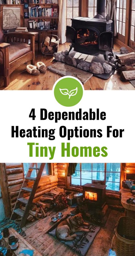 4 Dependable Heating Options For Tiny Homes Permanent Foundation, Home Design Exterior, Brick Hearth, House Room Ideas, Baseboard Heater, Diy Tiny House, Alternative Housing, Sources Of Heat, Building Remodeling