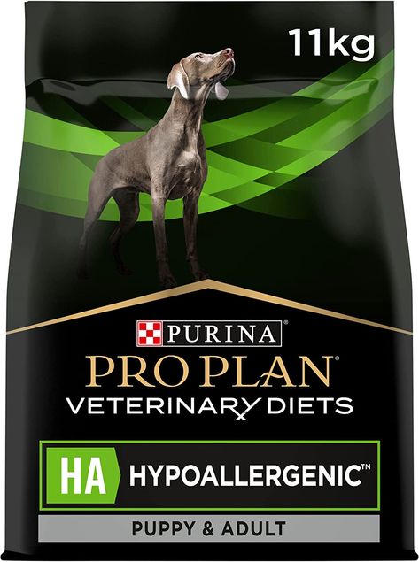 Single hydrolysed protein with low molecular weight to help avoid allergic responses Purified carbohydrates sources to help avoid allergic responses With omega-3 fatty acids to help maximise the natural anti-inflammatory process Hypoallergenic Puppies, Pro Plan, Purina Pro Plan, Dog Food Brands, Beige And Blue, Allergy Relief, Proper Diet, Low Carbohydrates, Life Stages