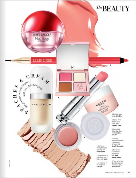 Editorial Makeup Magazine, Beauty Layout, Media Coursework, Magazine Moodboard, Makeup Layout, Makeup Poster, Estee Lauder Nutritious, Magazine Front Cover, Makeup Magazine