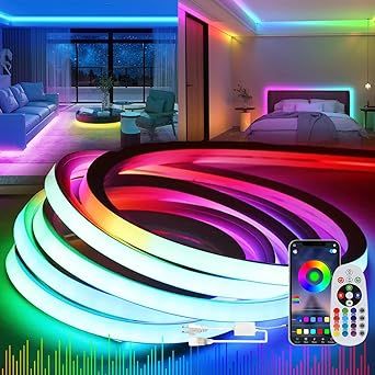 Neon Rope, Led Lighting Bedroom, Led Rope, Led Rope Lights, Led Controller, Rope Lights, Led Stripes, Rope Light, Fan Lamp