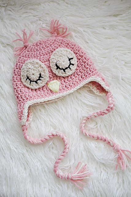 Owl Hat Crochet Owl Hat, Crochet Baby Beanie, شال كروشيه, Crochet Kids Hats, Owl Hat, Crocheted Hat, Bonnet Crochet, Crochet Owl, Cap Patterns