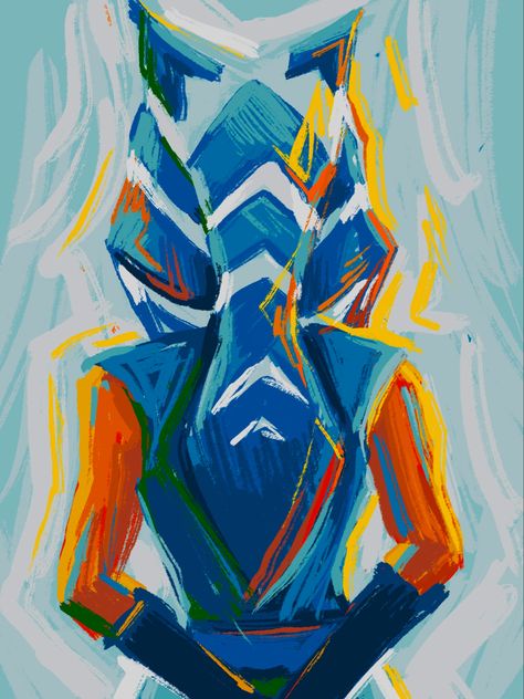 Ahsoka Painting, Ahsoka Sketch, Ashoka Art, Ashoka Wallpaper, Ashoka Tano Art, Ahsoka Tano Fanart, Rebels Aesthetic, Ahsoka Art, Ashoka Tano