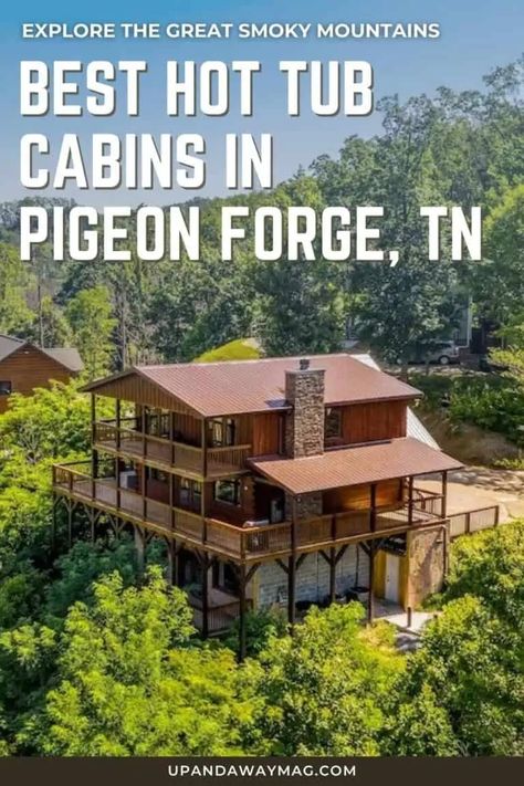 18 Cabins in Pigeon Forge for Rent with Gorgeous Views (+ Hot Tubs!) Tennessee Road Trip, Pigeon Forge Cabin Rentals, Theater Rooms, Indoor Pools, Pigeon Forge Cabins, Game Rooms, Great Smoky Mountains National Park, National Parks Trip, Pigeon Forge