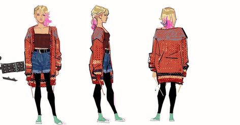 Gwen Stacy Reference, Gwen Stacy Comic, Vampire Illustration, Character Model Sheet, The Drums, Spider Art, Marvel Fan Art, Disney Concept Art, Marvel Spiderman Art