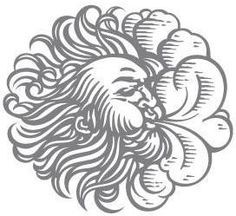 Plimoth Patuxet, God Of Wind, Wind Logo, Wind Tattoo, Wind God, Wind Drawing, Doodle Bug, Wind Art, Windy Weather