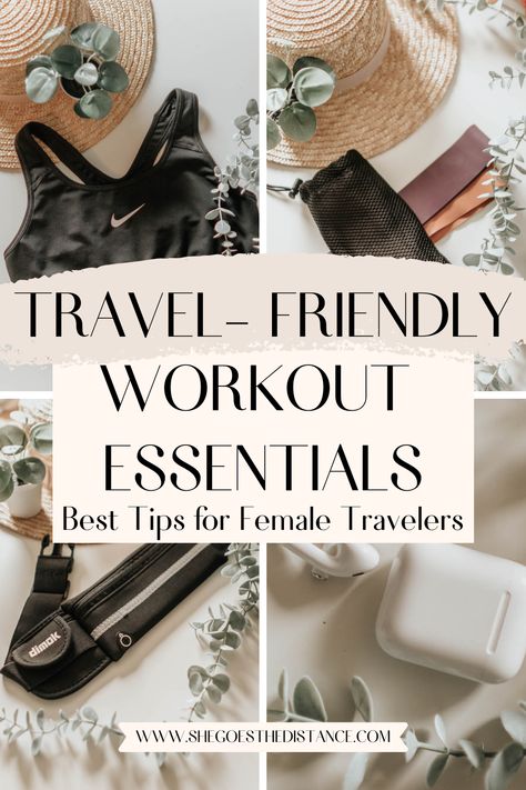 Working Out On Vacation, Yoga Retreat Packing List, Travel Workouts, Vacation Workout, Travel Exercise, Invest In Your Health, Gifts For Travelers, Travel Packing List, Killer Workouts