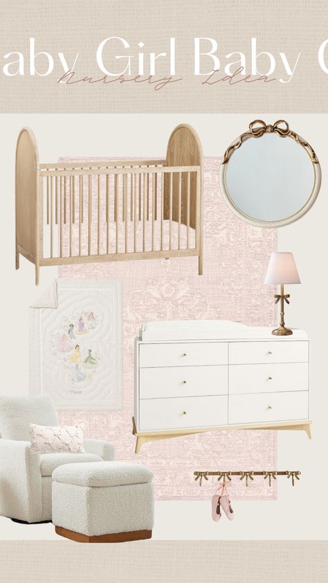 LoveShackFancy Bow Round Mirror … curated on LTK Baby Girl Bow Theme Nursery, Loveshackfancy Nursery, Love Shack Fancy Nursery, Bow Nursery Theme Girl, Vintage Pink Nursery, Bow Themed Nursery, Pink Bow Nursery, Fancy Baby Rooms, Bows Nursery