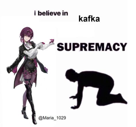 I Believe In Kafka Supremacy, Kafka Mommy, Kafka Hsr, Stellaron Hunters, Kafka Honkai, V Games, Star Trails, Animated Drawings, Madoka Magica