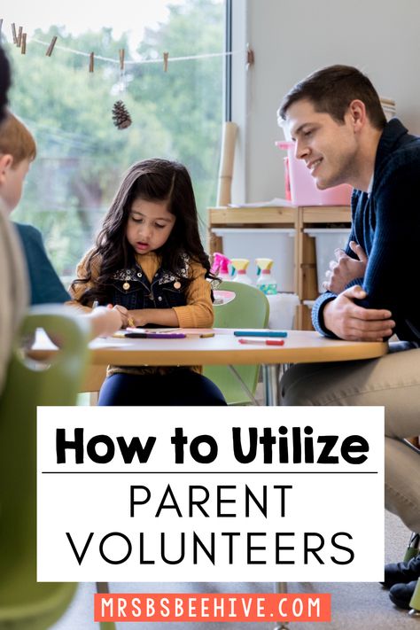 Find ideas on how to utilize parent volunteers both inside and outside of the classroom to help build community and lighten your teacher load. Classroom Parent, Parent Volunteers, Build Community, Inclusion Classroom, Volunteer Appreciation, Struggling Students, Force And Motion, Donate Books, Parent Support