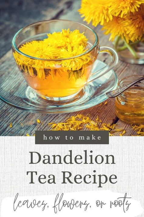 Dandelion Tea Recipe How To Make, Dandelion Root Tea Recipe, Dandelion Tea Benefits, Dandelion Tea Recipe, Diy Dandelion, Healthy Board, Dandelion Benefits, Dandelion Root Tea, Inflammatory Recipes