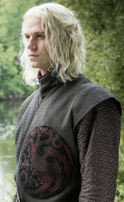 Prince Rhaegar Targaryen, the last Prince of Dragonstone, was the eldest son and heir to King Aerys II Targaryen, the Mad King. He was the older brother of Viserys and Daenerys Targaryen and the husband of Elia Martell, with whom he had two children: Rhaenys and Aegon Targaryen. Secretly, however, Rhaegar annulled his marriage with Elia and married Lyanna Stark in Dorne. Rhaegar's alleged "abduction" of Lyanna sparked Robert's Rebellion as Lyanna was betrothed to Robert Baratheon. Robert... Targaryen Rhaegar, Prince Rhaegar Targaryen, Rheagar Targaryen, Arthur Dayne, Rhaegar And Lyanna, Rhaegar Targaryen, Harry Lloyd, Eddard Stark, Secretly Married