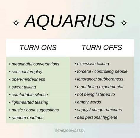 Definitely accurate! Turn Offs, Aquarius Personality, Aquarius Aesthetic, Aquarius Truths, Aquarius Life, Aquarius Love, Astrology Aquarius, Aquarius Quotes, Aquarius Sign