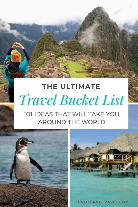 Bucket List Trips Travel Destinations, World Travel Itinerary, Bucket List Countries To Visit, Caribbean Bucket List, Bucket List World Travel, Bucket List Locations, South America Bucket List, Bucket List Vacation Ideas, Bucket List Experiences