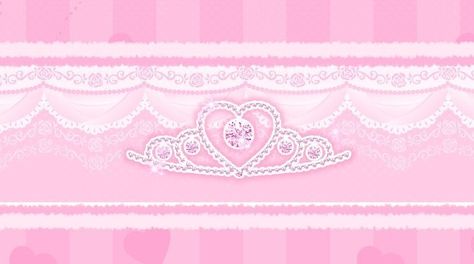 Princess Banner, Kawaii Background, Gender Flags, Pink Kawaii, Pretty Pink Princess, Pretty Princess, Lit Wallpaper, Header Banner, Pink Girly Things