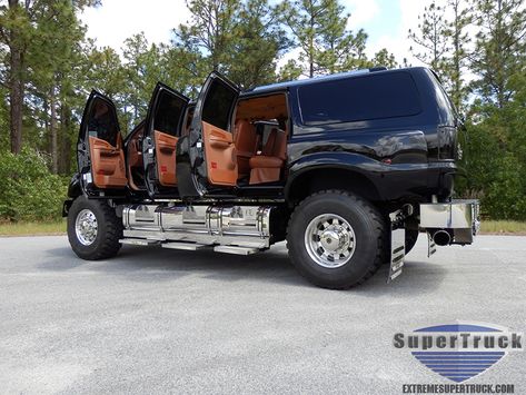 www.f650pickups.com f650 black-knight-XUV.html 6 Door Truck, F650 Trucks, Hummer Truck, Ford F650, Super Duty Trucks, Halo 2, Custom Pickup Trucks, Jacked Up Trucks, Black Knight