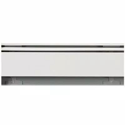 Fine/Line 30 8 ft. Hydronic Baseboard Heating Enclosure Only in Nu-White Hydronic Baseboard Heaters, Baseboard Heater Covers, Electric Baseboard Heaters, White Baseboards, Hydronic Heating Systems, Baseboard Heating, Baseboard Heater, Hydronic Heating, Heat Pipe