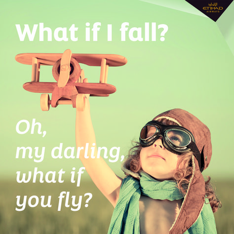 What if you fly?  Come fly with us: www.etihad.com Pta Quotes, Pilots Quotes Aviation, Facebook Cover Photos Vintage, Creating Reality, Flight Quotes, Pilot Life, Future Pilot, Graduation Centerpieces, Pilot Quotes