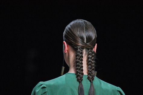 What is a ‘Russian’ braid? - Russia Beyond Slavic Braids, Military Bun, Hairstyles Traditional, Russian Hairstyles, Braided Hairstyles, Hair Makeup, Russia, The Past, Braids