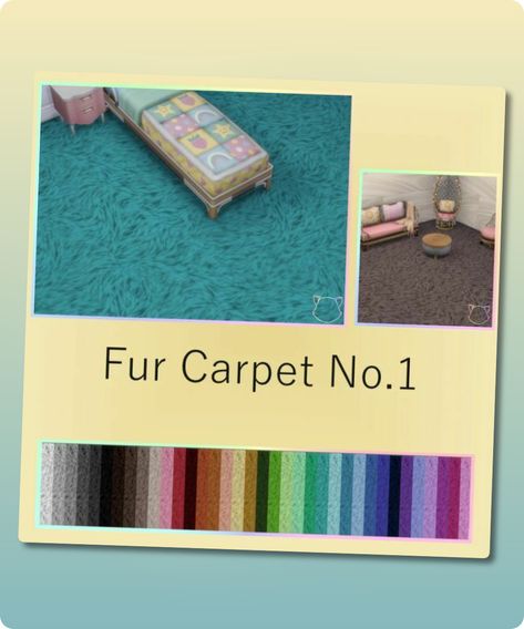 Sims 4 Build / Walls / Floor CC: FUR Carpet NO 1 By Itiscats Cc Carpet Sims 4, Sims 4 Cc Carpet Stairs, Hall House, Sims 4 Cc Download, Fur Carpet, Kids Flooring, Easy Landscaping, Tools And Toys, Best Sims