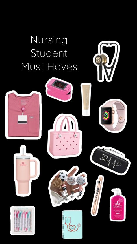 #musthaves #nurse #nursinginspo #nursingschool #nursingstudent #apple #stanleycup #figs #figsscrubs Nursing Students Wallpaper, Nurse Must Haves, Cna Aesthetic, Nursing Clinicals, Nursing School Essentials, Nurse Vibes, Nursing School Supplies, Sonography Student, Nursing School Inspiration