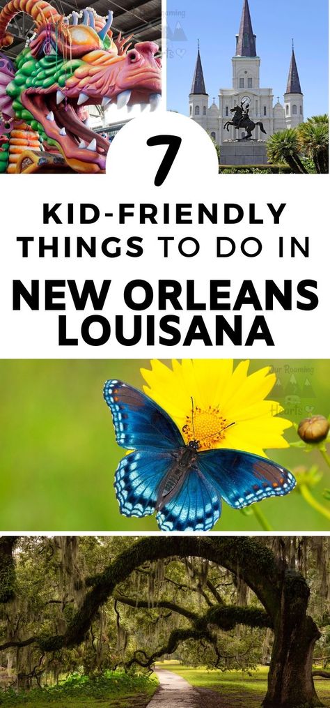 New Orleans With Kids, Monroe Louisiana, Kids Travel Activities, Frugal Travel, Staycation Ideas, Usa Destinations, Kids Things To Do, The Big Easy, Navy Wife