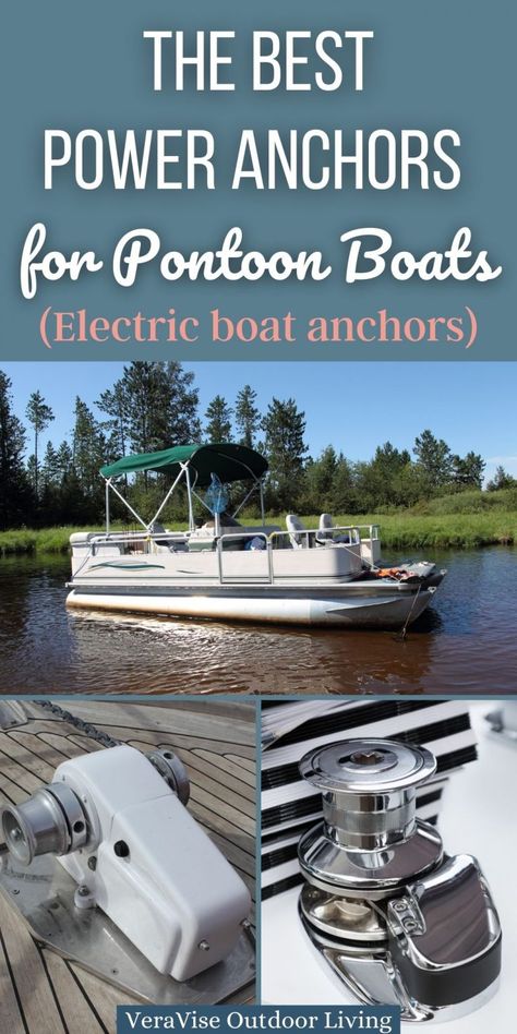 Every boater appreciates a little mechanical assistance when anchoring. With power anchors you don't need to waste your time and energy on lifting back-breakingly heavy anchors because you can do it with just a press of a button. Save yourself from the hassle of traditional anchoring, and start investing in the best power pontoon boat anchor right now. The post The Best Power Anchors For Pontoon Boats in 2022 appeared first on VeraVise Outdoor Living. Pontoon Anchor, Best Pontoon Boats, Luxury Pontoon Boats, Pontoon Boat Covers, Pontoon Boat Accessories, Family Boats, Sailboat Living, Minn Kota, Boat Trailers