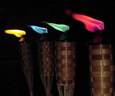 Add some visual magic to the atmosphere by lighting the color tiki torch flames at your next nighttime shindig. The easy to light canister burns bright with a vibrant colorful flame that is great for giving the surrounding a little extra character. Tiki Torches, Tiki Party, Backyard Projects, Door Furniture, Cool Inventions, Tiki Bar, Awesome Stuff, Office Gifts, Diy Outdoor