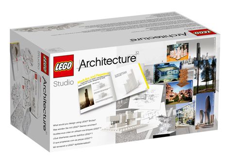 This Lego set was created specifically for budding starchitects. Lego Architecture Studio, Lego Architecture Set, Types Of Bricks, Architecture Set, Gift For Architect, Lego Club, Burj Al Arab, Lego Architecture, Buy Lego