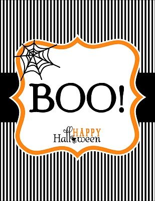 free printable: happy halloween "boo" sings and enclosure. Booed Printable, Boo Halloween Sign, Halloween Ephemera, Imprimibles Halloween, Friday Funny, You've Been Booed, Boo Sign, Halloween Printables Free, Carte Halloween