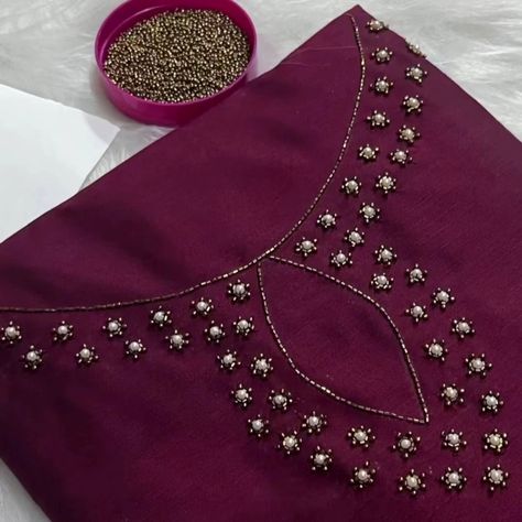 Aline kurta Handaariwork customized kurta DM us for more information @rr_fabricates Follow me #alinedress #alinedress #aariworkurti #aariwork #handwork #handariwork Aari Work Kurta Designs, Aari Work Kurti Neck Designs, Embroidery Simple Pattern, Simple Kurtis, Kurtis Designs, Kurti Embroidery, Zardosi Work, Hand Work Design, Simple Hand Embroidery Patterns